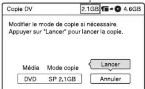 SONY RDRHX720 - Sélectionnez « OK », puis appuyez sur ENTER. - 1