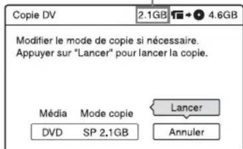 SONY RDRHX722 - Sélectionnez « OK », puis appuyez sur ENTER. - 1