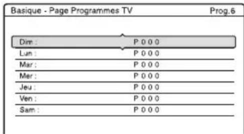 SONY RDRHX722 - Enregistrement auto du nom du programme (Page Programmes TV) - 2