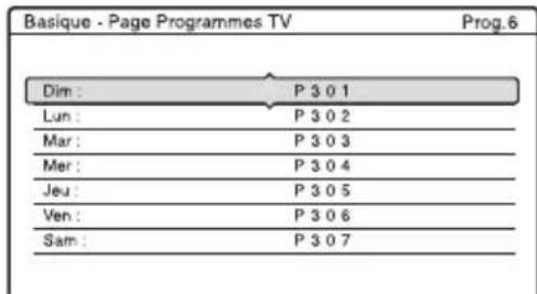 SONY RDRHX722 - Enregistrement auto du nom du programme (Page Programmes TV) - 1