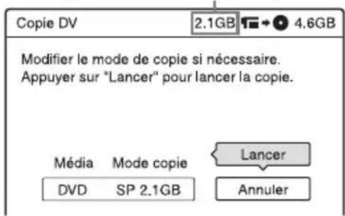 SONY RDRHX725 - Si le point IN est correct, appuyez sur ENTER. - 3