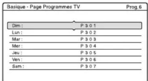 SONY RDRHX725 - programme (Page Programmes TV) - 3