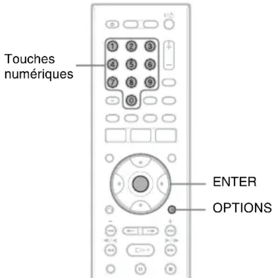 SONY RDRHX725 - Recherche d'un titre/chapitre/plage, etc. - 2
