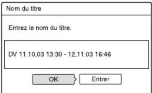 SONY RDRHX725 - Si le point IN est correct, appuyez sur ENTER. - 2
