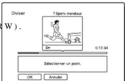 SONY RDRHX725 - Division d'un titre (Diviser) - 1
