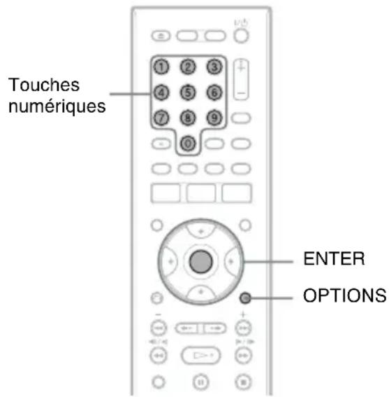 SONY RDRHX727 - Recherche d'un titre/ chapitre/plage, etc. - 2