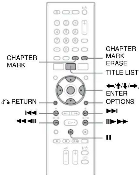 SONY RDRHX727 - Effacement et montaged'un titre - 2