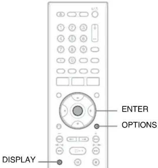 SONY RDRHX727 - Affichage du temps de lecture et des informations de lecture - 2
