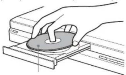 SONY RDRHX750 - Insertion d'un disque - 3