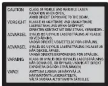 SONY RDRHX780 - ATTENTION - 1