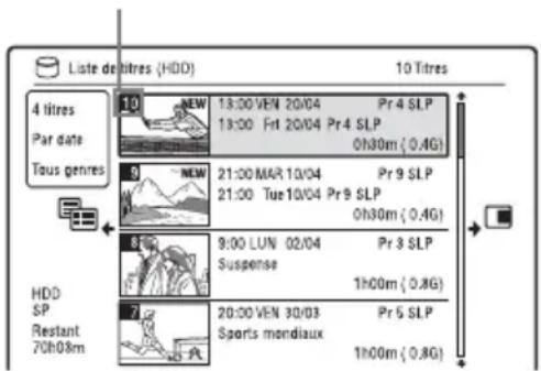 SONY RDRHX780 - Pour libreter de l'espace disque - 1