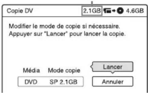 SONY RDRHX825 - Si le point IN est correct, appuyez sur ENTER. - 3