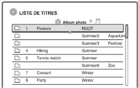 SONY RDRHX910 - Appuyez sur TITLE LIST. - 2