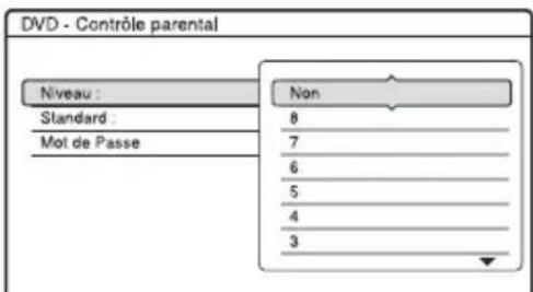 SONY RDRHX920 - Blocage Parental (DVD video seulement) - 5