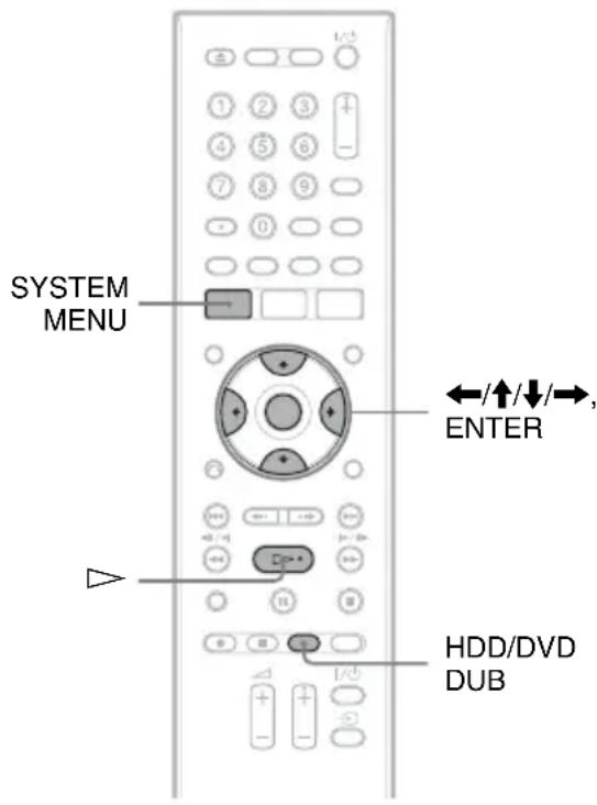 SONY RDRHX950 - Préparation à l'utilisation de Jukebox - 1
