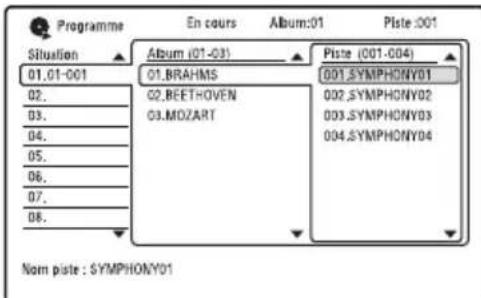 SONY RDRHX950 - Sélectionnez « Créer / Modifier une programmation», puis appuyez sur ENTER. - 1