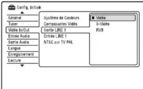 SONY RDRHX950 - Réglage des chaînes du décodeur externe (décodeur analogique de TV payante/Canal+) - 4
