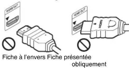 SONY RDRHX950 - Lors d'une connexion à la prise HDMI - 1