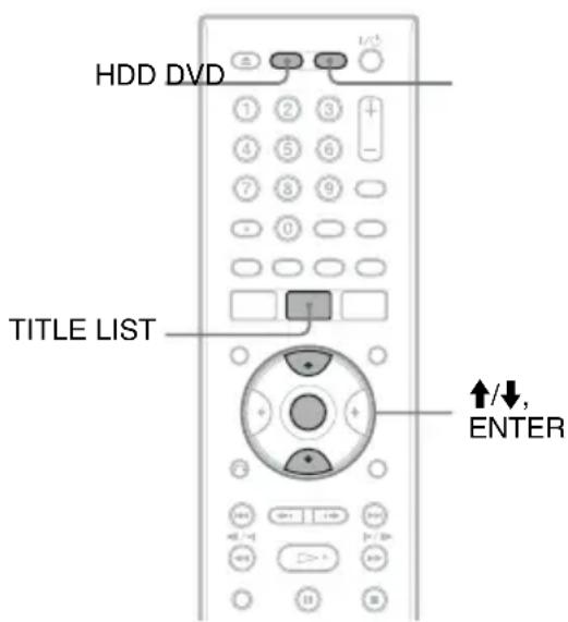 SONY RDRHX950 - Lecture d'une émission enregistrée tout en effectuant un nouvel enregistrement (Enregistrement et lecture simultanés) - 2