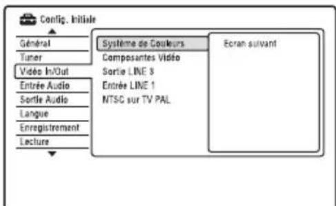 SONY RDRHX950 - Réglage des chaînes du décodeur externe (décodeur analogique de TV payante/Canal+) - 3