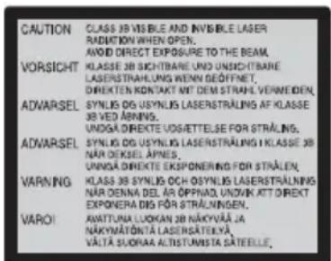 SONY RDRHX950 - ATTENTION - 1