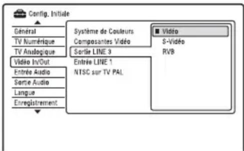 SONY RDRHXD1090 - Réglage des chaînes du décodeur externe (décodeur analogique de TV-payante/Canal+) - 1