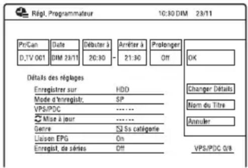 SONY RDRHXD1090 - Appuyez sur la touche rouge. - 1