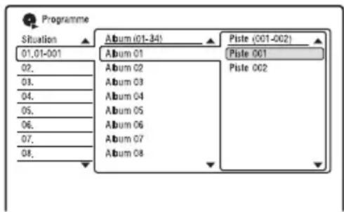 SONY RDRHXD1090 - Creation d'un programme de lecture (Programmes) (Péripétrique USB seulement) - 1