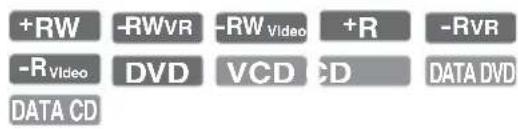 +RW -RWVR -RW Video +R -RVR -R Video DVD VCD CD DATA DVD DATA CD