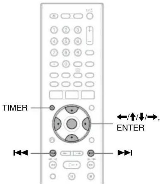 TIMER ENTER