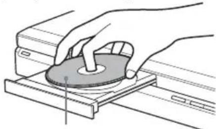 SONY RDRHXD970 - Insertion d'un disque - 3