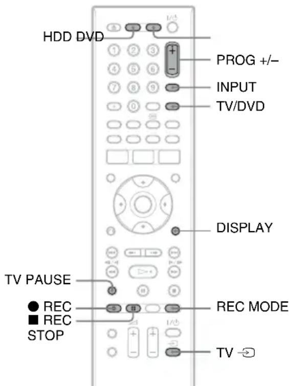 SONY RDRHXD970 - Enregistrement d'une émission - 2