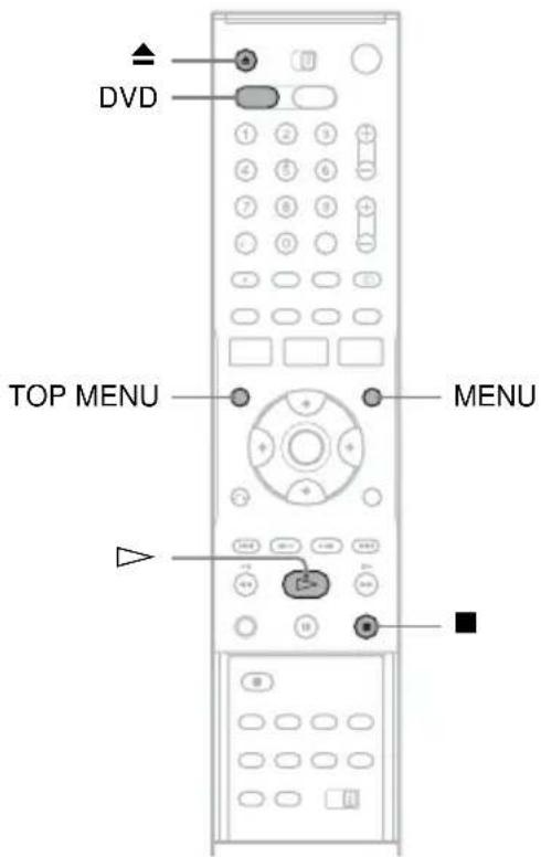 DVD TOP MENU MENU