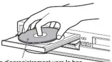 a d'enregistrement vers le bas