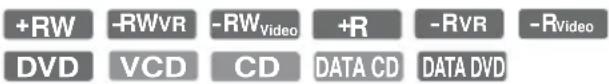 +RW -RWVR -RWVideo +R -RVR -RVideo DVD VCD CD DATA CD DATA DVD