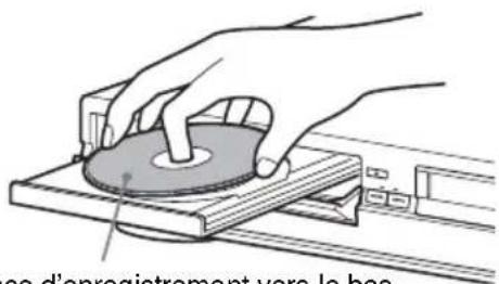 ce d'enregistrement vers le bas