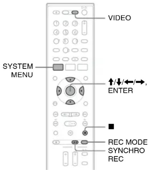 SONY RDRVX450 - VHS - 1