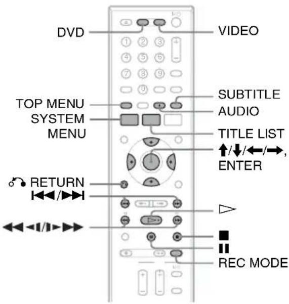 SONY RDRVX450 - Copie d'un DVD sur une cassette VHS - 2
