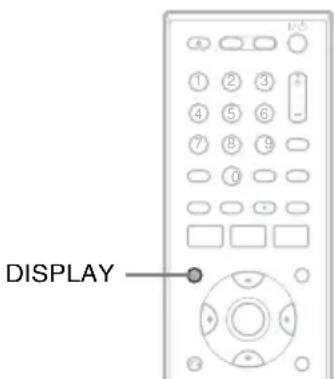 SONY RDRVX450 - Affichage de la durée et des informations de lecture - 2