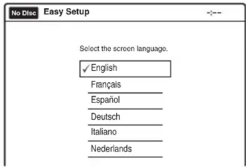 SONY RDRVX450 - Étape 7 : Réglage facile - 3
