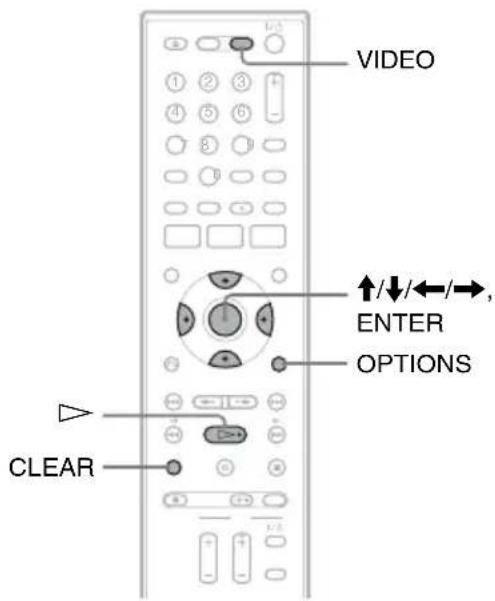 SONY RDRVX450 - Remarque - 1