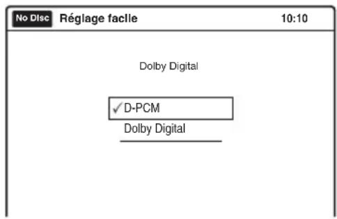 SONY RDRVX450 - Appuyez sur ENTER. - 1