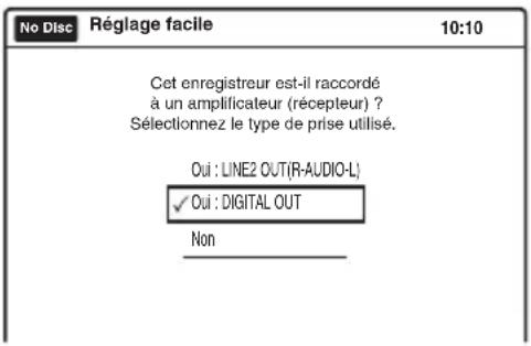 SONY RDRVX450 - Appuyez sur ENTER. - 1