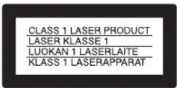 SONY RDRVX450 - AVERTISSEMENT - 1