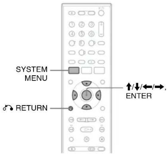 SONY RDRVX450 - Remarque - 1