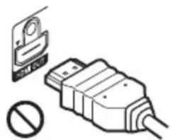 SONY DVPNS718H - Alignez précisément la prise HDMI OUT située au dos du lecteur et le connecteur HDMI en vérifiant leurs formes. - 1