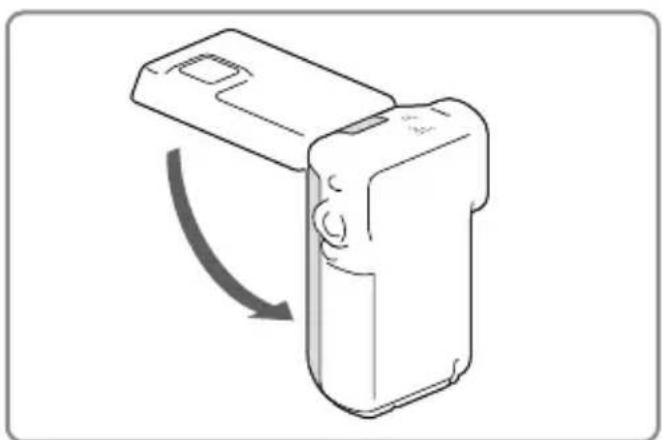 SONY HDRGW66E - Laden des Akkus - 1