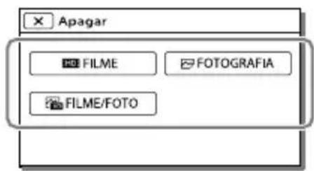 SONY HDRGW66E - Apagar filmes e fotografias - 1