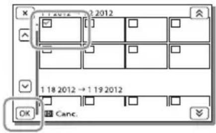 SONY HDRGW66E - Cancellazione di filmati e foto - 2
