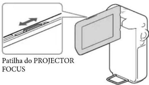 SONY HDRGW66E - Utilização do projetor incorporado (HDR-GWP88/GWP88E/GWP88V/GWP88VE) - 5